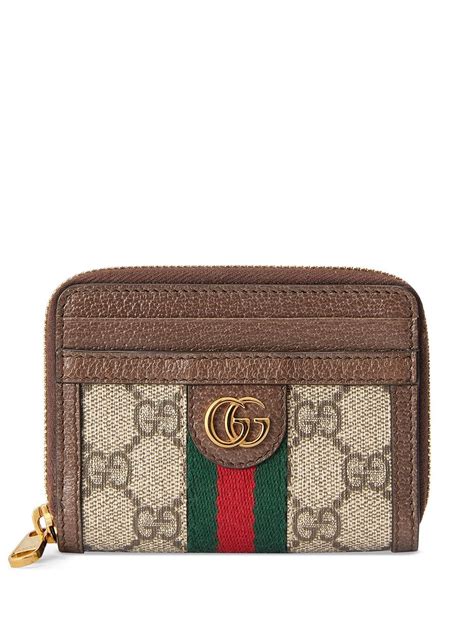 ophidia card case wallet gucci|gucci zip around wallet men's.